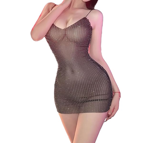 コスプレ – [YISMate] キャミソールワンピース タイトワンピース セクシー ランジェリー ボディスーツ キャミドレス …