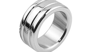 Yemaxコックリング メンズ ペニスリング 男性用 グランスリング ステンレス リング 溝付きの設計 おしゃれ …