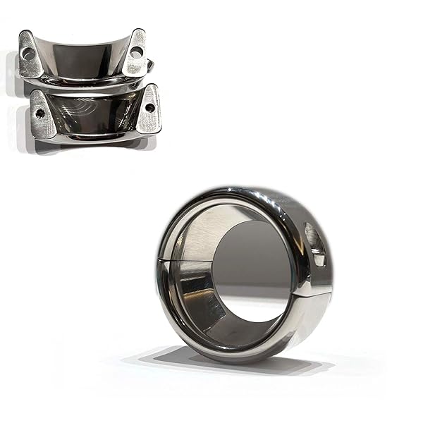 ペニスリング コックリング 内径カーブデザイン ステンレスm男向け 拘束具 ちんちん アダルトグッズ こっくんリン…