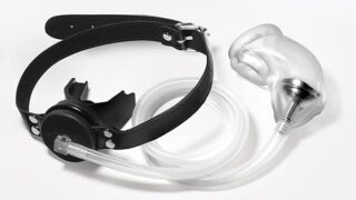 sm – BDSM フェチ小便器口プラグ と ペニスサックシリコン口枷 コスプレ用の刺激装置 スレーブゲーム 大人のおもちゃ