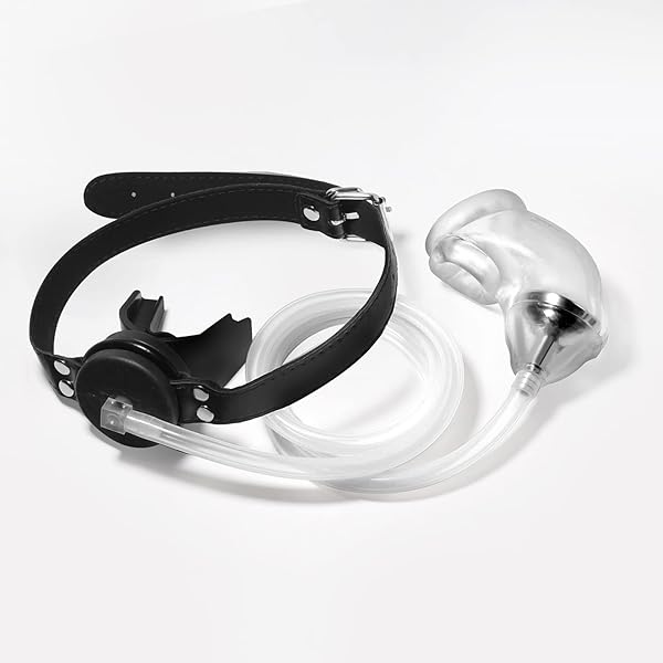 sm – BDSM フェチ小便器口プラグ と ペニスサックシリコン口枷 コスプレ用の刺激装置 スレーブゲーム 大人のおもちゃ