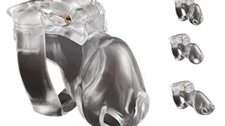 sm – HT-V4 男性貞操ロック 錠付貞操装置 樹脂 コックケージ 拘束具 貞操ケージ SM 付き4 コック リング 大…