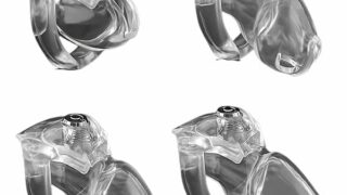 sm – HT-V5男性貞操ロック男性貞操帯 クリック & ロック貞操装置 樹脂 コックケージ貞操体 貞操ケージ SM 付き…