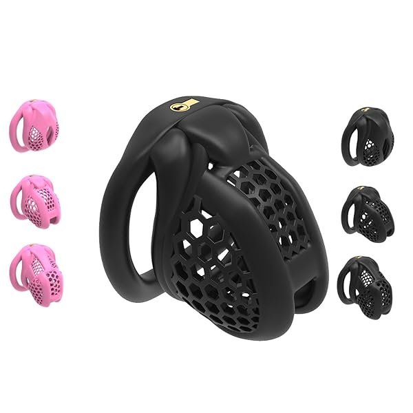 sm – KKSEXY 小型ロックシリンダー貞操帯 男性隠れた貞操体 通気性 貞操ロック 蜂ハイブデザイン貞操装置 逃げるこ…