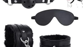 sm – LIKENNY SMグッズ 手枷 SM口枷 ボール アイマスク 目隠し 3個セットSMプレイ 拘束具 束縛具 手足…