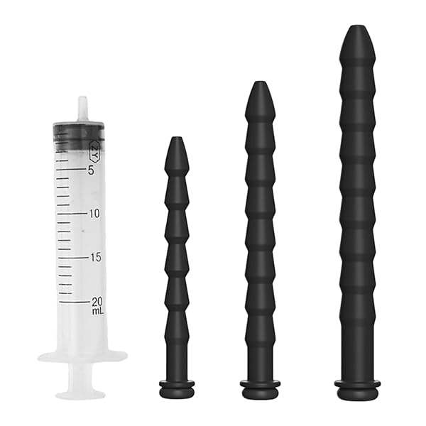 sm – Orirya 尿道プラグ 中空ペニスプラグ 柔らかシリコン素材 尿道ブジー キノコ型デザイン 滑り止めベース付き …