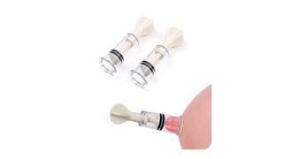 sm – SM 乳首 吸引ポンプ 2個セット ｜乳首攻め 乳頭開発 乳首責めに最適｜ニップルサッカー 吸引器 搾乳機 兼用｜…