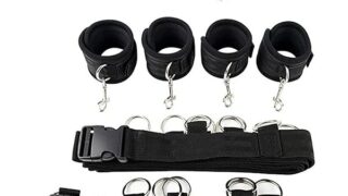 sm – SMグッズ ベッド拘束 固定ベルト SMセット 手枷 足枷 開脚 拘束具 コスプレ 男女兼用 調節可能 SM初心者