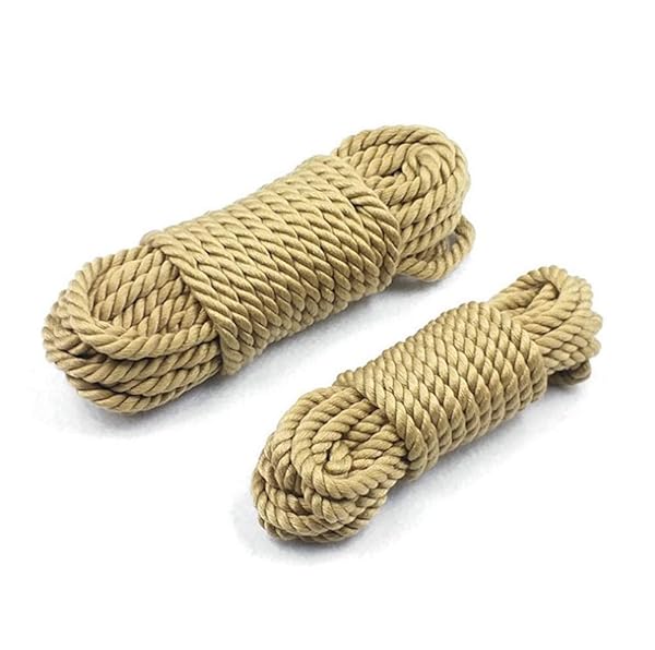 sm – S Mの高級金黄色は縄の夫婦のおもちゃの調合の綱を縛っています (1本5メートルと1本10メートル)