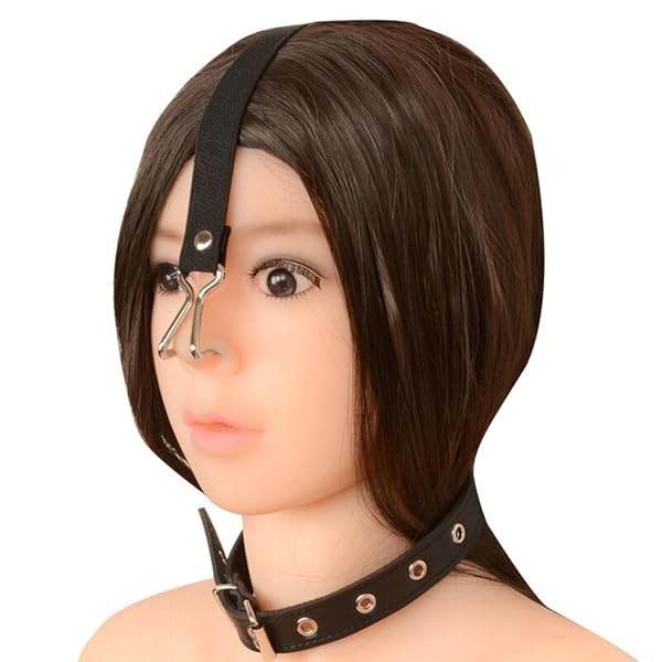 sm – [SaiLin] SMプレイ用 鼻フック SM拘束具 首輪付き 鼻フック ステンレス素材 通気性 虜プレミアム 調…