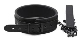 sm – [YFFSFDC] 首輪 人間用首輪 リード付き チェーン 拘束具 SMグッズ 調教 調整可能 アダルトグッズ コ…