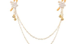 sm – 乳首 責め 男性 女性 ニップルクリップ 乳首 チェーン連結付乳枷 美しい鈴付きニップルプレス 乳首 クリップ 痛…