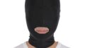 sm – [ブラックオーメン] 全頭マスク 口開き ２サイズ 大きめあり 男 女 男性用 女性用 bs601