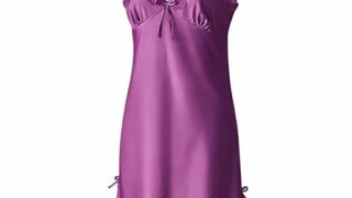 [Ｋａｒｌｙ　Ｓｈｏｐ] サテンスリップ 透けない セクシー ランジェリー ベビードール 大きいサイズ 光沢 上品…