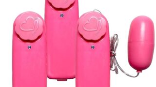 [米印] 電池式 ピンクローター 女性用 バイブレーター マッサージ ハンディーマッサージャー ツボ押し コンパク…