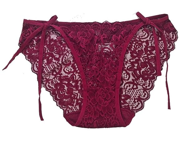 レース ひもパン フルバック セクシー ランジェリー ショーツ 紐 エロ レディース 下着 花柄