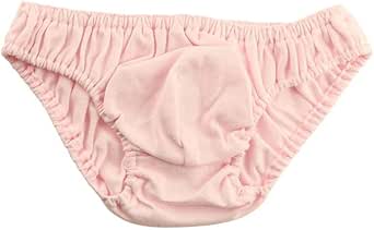 ランジェリー – ビキニショーツコットン生地 浅い インゴム メンズスキャンティ くしゅくしゅした小さな見た目 ローライズ ハーフシ…