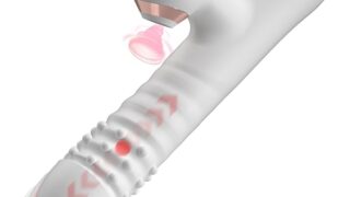 バイブ 女性用 ピストン 潮吹き アダルトグッズ 吸-引バイブ あだるとグッズ【10種ピストン＋10種吸引+舌舐・…