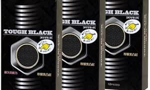 【まとめ買いセット】コンドーム タフブラック 12個入×3箱(計36個)