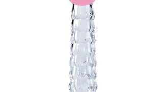 太型 ディルド 女性用 透明 吸盤付き 凹凸形状 4サイズセット 安心素材 固定可能 自立式 シンプルデザイン 大…