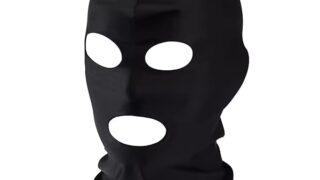 [ANZOBEN] 全頭マスク 口開き 目開き 覆面マスク 通気性 高弾性 男 女 兼用 コスプレ smプレイ 夏…