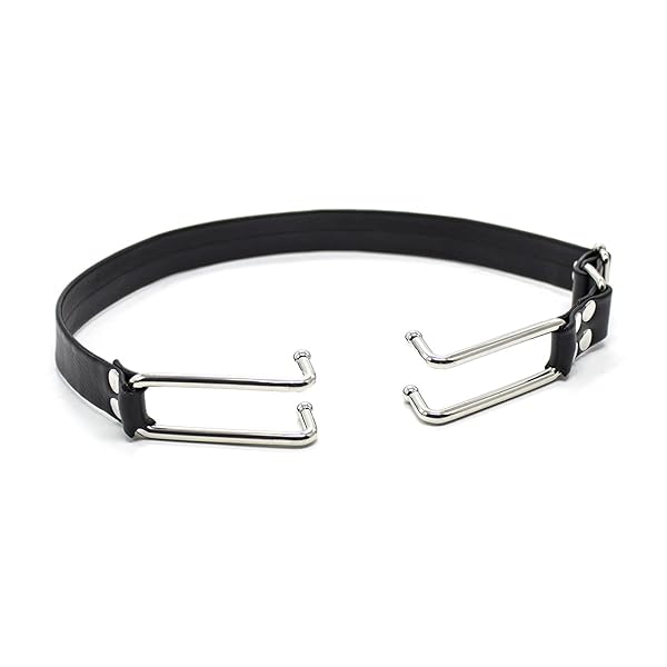 Alip 口枷 smグッズ よだれ 口フック 鼻フック 猿ぐつわ smコスプレ 調整可能 拘束具 アダルトグッズ …