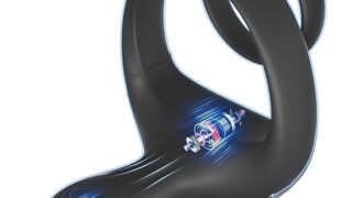 Aomuning電動コックリング 前立腺 バイブ 3 in 1 あだるとグッズ 男性 人気【ダブルリング 9種類振…