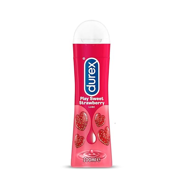 コンドーム – デュレックス 潤滑ゼリー Durex Play Strawberry Lubricant 100ml [BIG S…