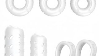 GOODLAND コックリング 包茎リング ペニスリング 通気孔 7点セット 通気性100% 快適 昼间用＆夜間用…