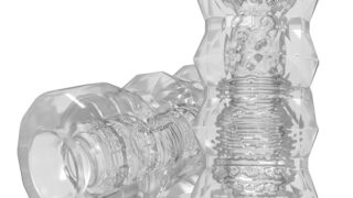 オナホ 透明オナホール 非貫通 おなほーる 【次世代HOLE+狭穴ｘバキューム感=爽快絶頂】 子Q口付 繰り返し使…