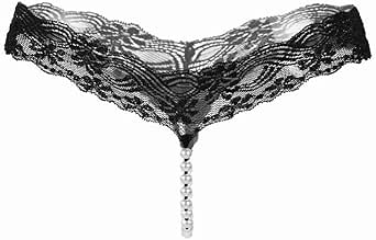 [LIKENNY] パールレース Tバック セクシー ランジェリー シースルー 過激 変態 下着 尻の露出 女性用…