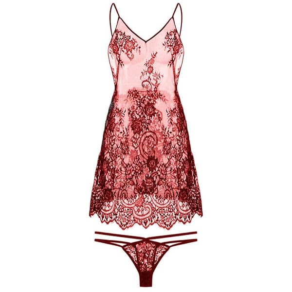 [Loradouphi] ベビードール レディース セクシーランジェリー セクシー 人気 大きいサイズ 透け 過激…