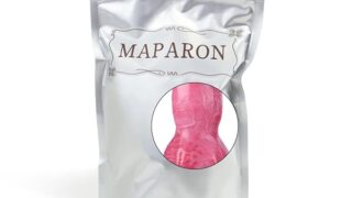 ディルド – MAPARON アナルプラグ 凹凸あり 吸盤付き 液体シリコン ピンク色 三つのサイズ S:4.6×15.5cm