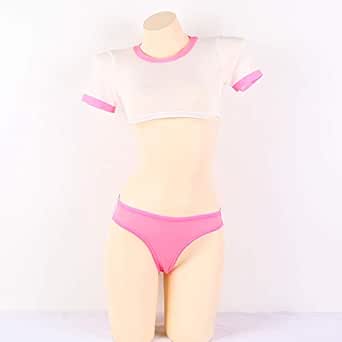 体操服 コスプレ セクシー ピンク【NaughtyAngel】 ブルマ へそ出し レディース コスチューム 穴あき…