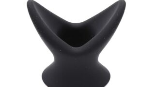 ディルド – ストレッチマスターアナル拡張 アナパッカーン アナルクスコ 空洞 洗浄 シリコン 黒 (Sサイズ)