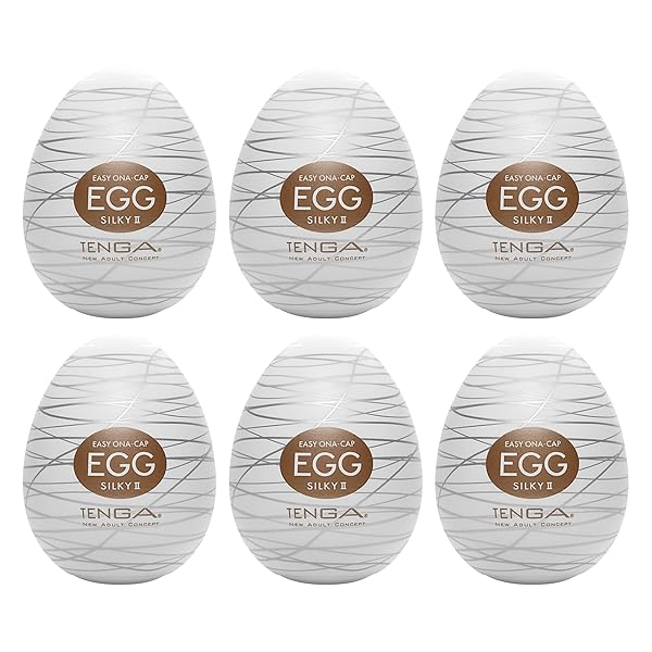 ホール – TENGA テンガ EGG エッグ シルキーII 6個セット