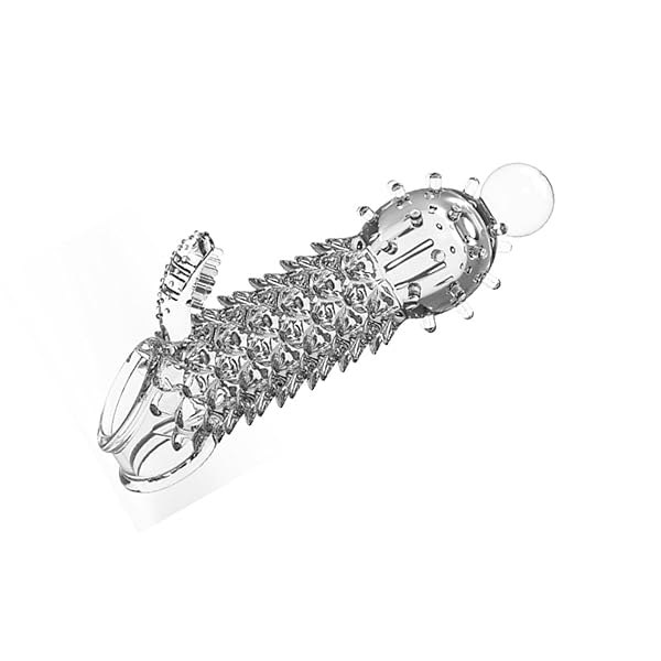 ペニスサック アダルトグッズイボ付き TPE製 ペニスサック シリコン製 ペニスリング突起繰り返しタイプペニス サ…