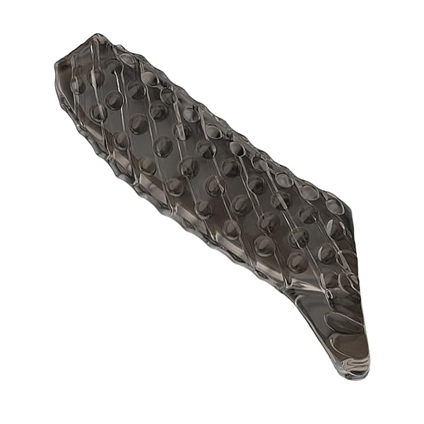 ペニスサック アダルトグッズ 男性用 柔らかい 透明 TPE製 コックリング ペニス シリコン 弾力 イボイボ 大…