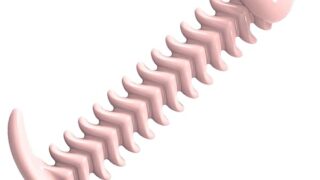 ディルド – アナルプラグ 初心者向け TPE素材 柔らかい フィット設計 小さめサイズ 凹凸デザイン アンカー型ベース付き 大…