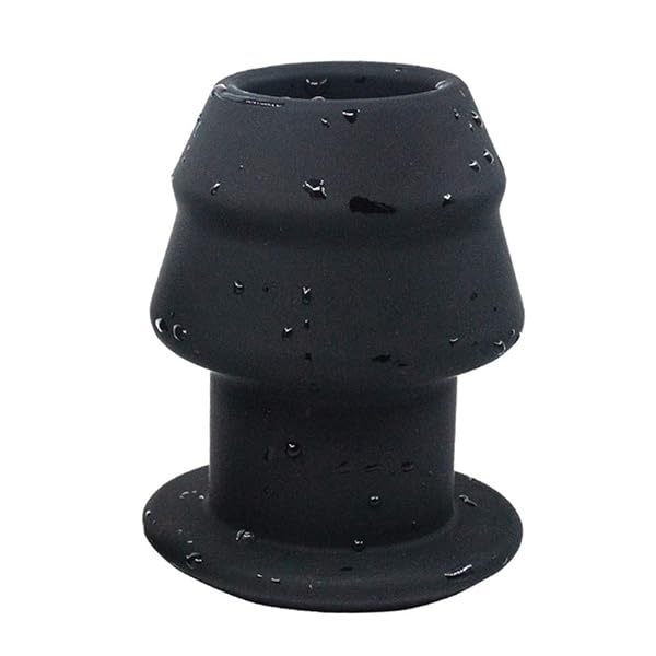 ディルド – TaRiss’s 貫通式アナルプラグ 蓋付き 多種用途 シリコン製 XL 8cmx11.5cm