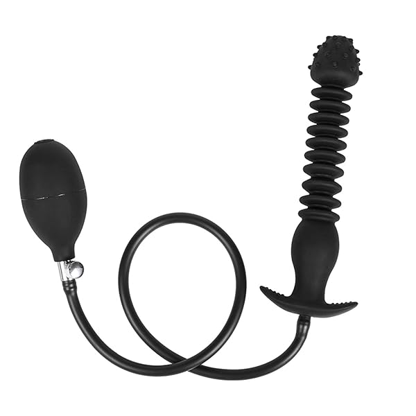 ディルド – Tsukitoy アナルプラグ インフレート式アナポンプ 分端式設計 イボありバルーンプラグ 空気注入式あなるぷら…