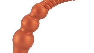 Tsukitoy アナルプラグ ディルド 極太サイズ ロングディルド 螺旋状アナルビーズアナルディルド 吸盤付きデ…