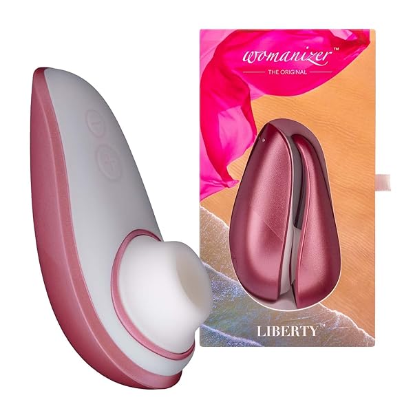 Womanizer Liberty ウーマナイザーリバティ クリトリス 吸引 バイブ – トラベルカバー付き – …