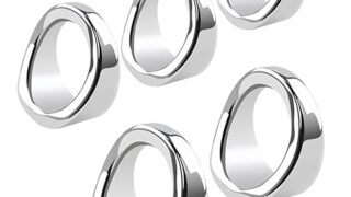 Yemaxコックリング ペニス 金属 ペニスリング 男性用楕円形cock ring ペ二スリング304ステンレス …