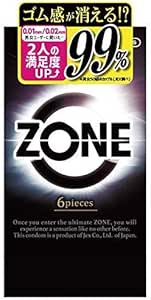 【５個セット】 コンドーム ZONE ゾーン (6個入)×５個セット