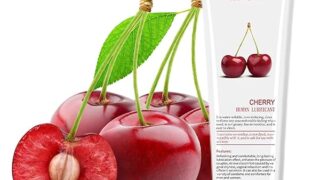 チェリー味潤滑ゼリー、舐められる潤滑ローション、水溶性ジェル、潤滑剤ゼリー、サクランボエキス贅沢配合、フルーツ味潤…