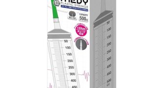 sm – MEDY(メディ) no.13 チューブ付きプラスチックシリンジ 500ml【エーワン】