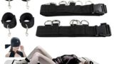 sm – [SaiLin] SMグッズ ベッド拘束具 SM拘束具 固定ベルト手枷 足枷 開脚 拘束器具 SMプレイ SMコス…