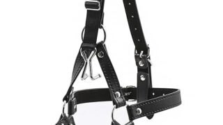 sm – 口枷 鼻フック SMプレイ用 PU+シリコーン製 口ギャグボール 全頭 穴あり 通気性 調整可能 虜プレミアム 調…