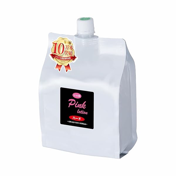 toysfan トイズファン ピンクローション 1Lパウチ ヒアルロン酸配合 5倍濃縮 ハードタイプ 大容量 業務…